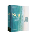 Box of Sea Soul Journeys Oracle Cards with ocean design