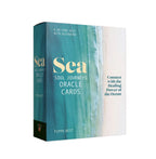 Box of Sea Soul Journeys Oracle Cards with ocean design