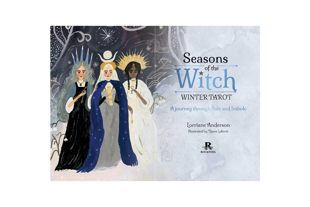 Seasons of the Witch: Winter Tarot ไพ่ขอบม่วง | ไพ่ทาโรต์
