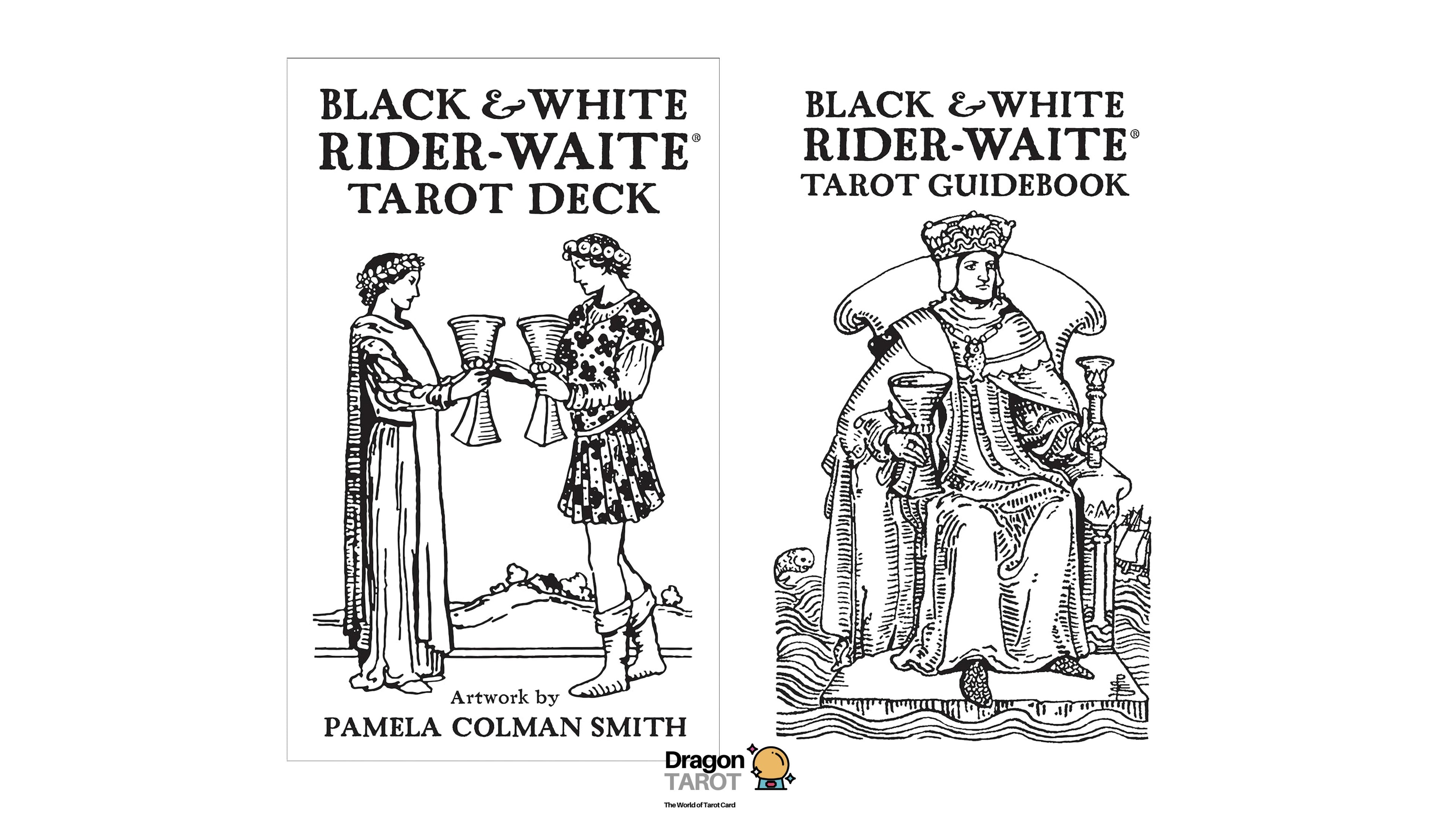 Black &amp; White Rider-Waite® Tarot Deck | ไพ่ทาโรต์