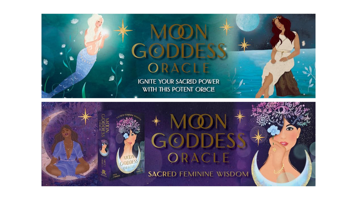 Moon Goddess Oracle | ไพ่ออราเคิล ไพ่ขอบทอง