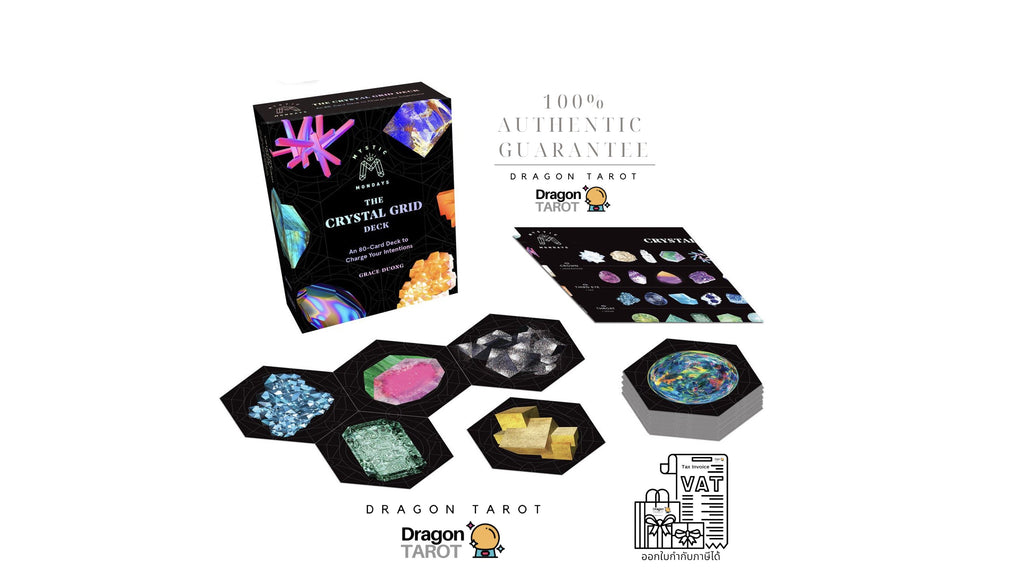 Mystic Mondays: The Crystal Grid Deck | ไพ่ออราเคิล การ์ดคริสตัลกริด 80 ใบ