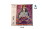 Dragon Tarot Wicca Velvet Tarot Cloth packaging, featuring an illustration of a woman with a crown and veil casting a card, set against a purple curtain background. The package is branded with 'Dragon TAROT' and 'LO SCARABIO'.