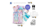 Dragon Tarot Pocket Cards book and cards displayed on a white background with promotional text and logos, including Hay House and Dragon Tarot.