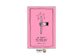 A pink book cover for 'OK TARTY: THE SIMPLE DECK FOR EVERYONE' by Adam J. Kurtz, featuring a hand holding a wand with radiating lines.