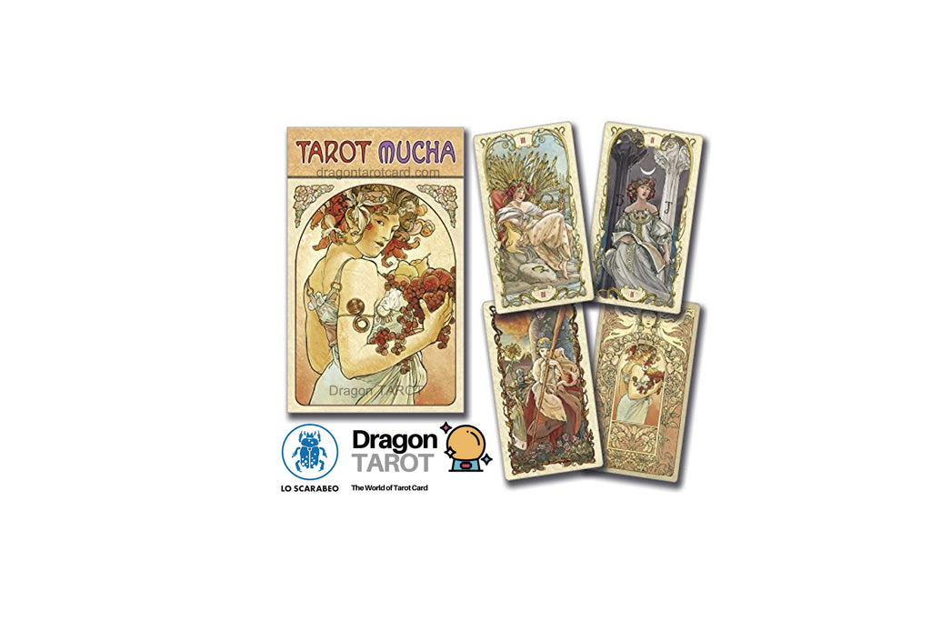 Tarot Mucha | ไพ่ทาโรต์ พร้อมหนังสือคู่มือ