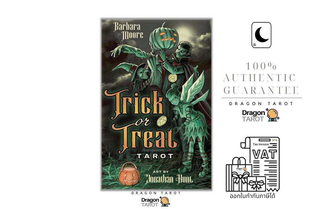 Trick or Treat Tarot Small Kit Edition | ไพ่ธีมฮาโลวีน ไพ่ทาโรต์