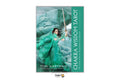 Chakra Wisdom Tarot book cover by Tori Hartman, featuring a woman in a flowing teal gown holding a sword against icy blue mountains, with a teal title band on the right side.
