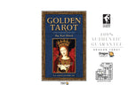 ไพ่ทาโรต์ Golden Tarot ขอบทอง (ของแท้ 100%) สินค้าพร้อมส่ง ไพ่แท้, ร้าน Dragon TAROT
