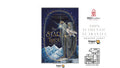 Dragon Tarot 'The Star Tarot' 3rd Edition card deck packaging shown on a white background with several brand and guarantee logos and text on the right, including Red Feather, 100% Authentic Guarantee, and VAT receipt icon.