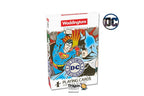 Waddingtons DC Comics Originals Dragon Tarot Playing Cards box featuring Superman and Batman on the front cover, shown on a white background with Waddingtons and DC logos.