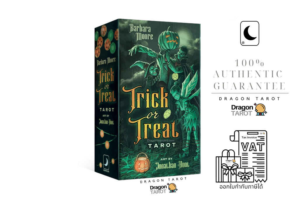 Trick or Treat Tarot Small Kit Edition | ไพ่ธีมฮาโลวีน ไพ่ทาโรต์