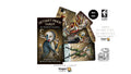 Dragon Tarot Deviant Moon Tarot by Patrick Valenza mini edition card deck packaging and sample cards, shown on a white background with brand logos, size badge, and guarantee icons.