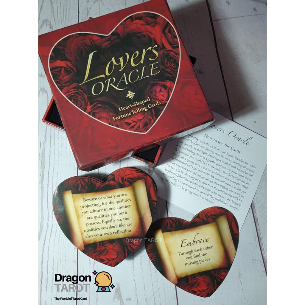 ไพ่ออราเคิล Lovers Oracle (ของแท้ 100%) สินค้าพร้อมส่ง ไพ่แท้, ร้าน Dragon TAROT