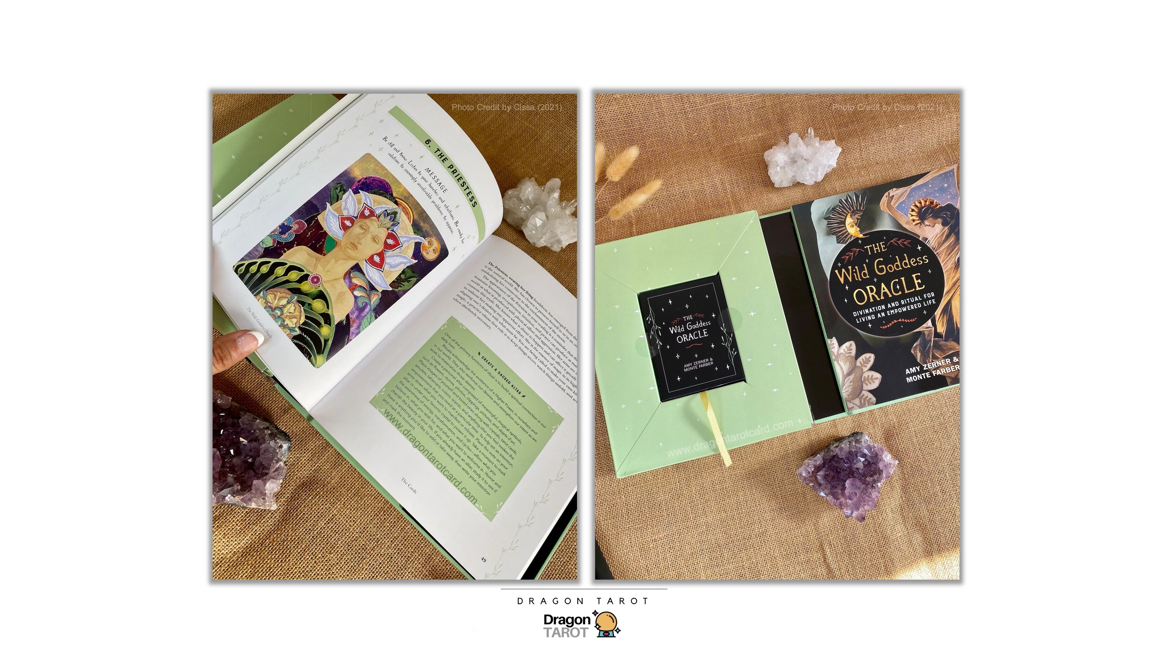 Wild Goddess Oracle | ไพ่ออราเคิล พร้อมหนังสือคู่มือ