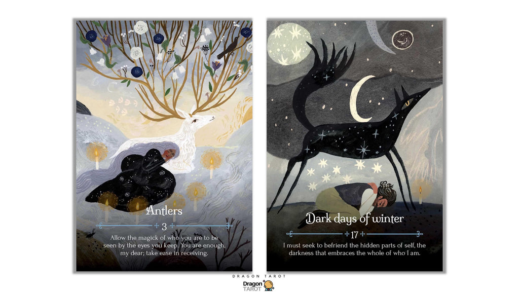 Seasons of the Witch: Imbolc Oracle ไพ่ขอบน้ำเงิน | ไพ่ออราเคิล