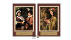 A set of two framed tarot art prints, 'Happy Squirrel' and 'III. The Empress', displayed side-by-side on a white background with a Dragon Tarot logo at the bottom.