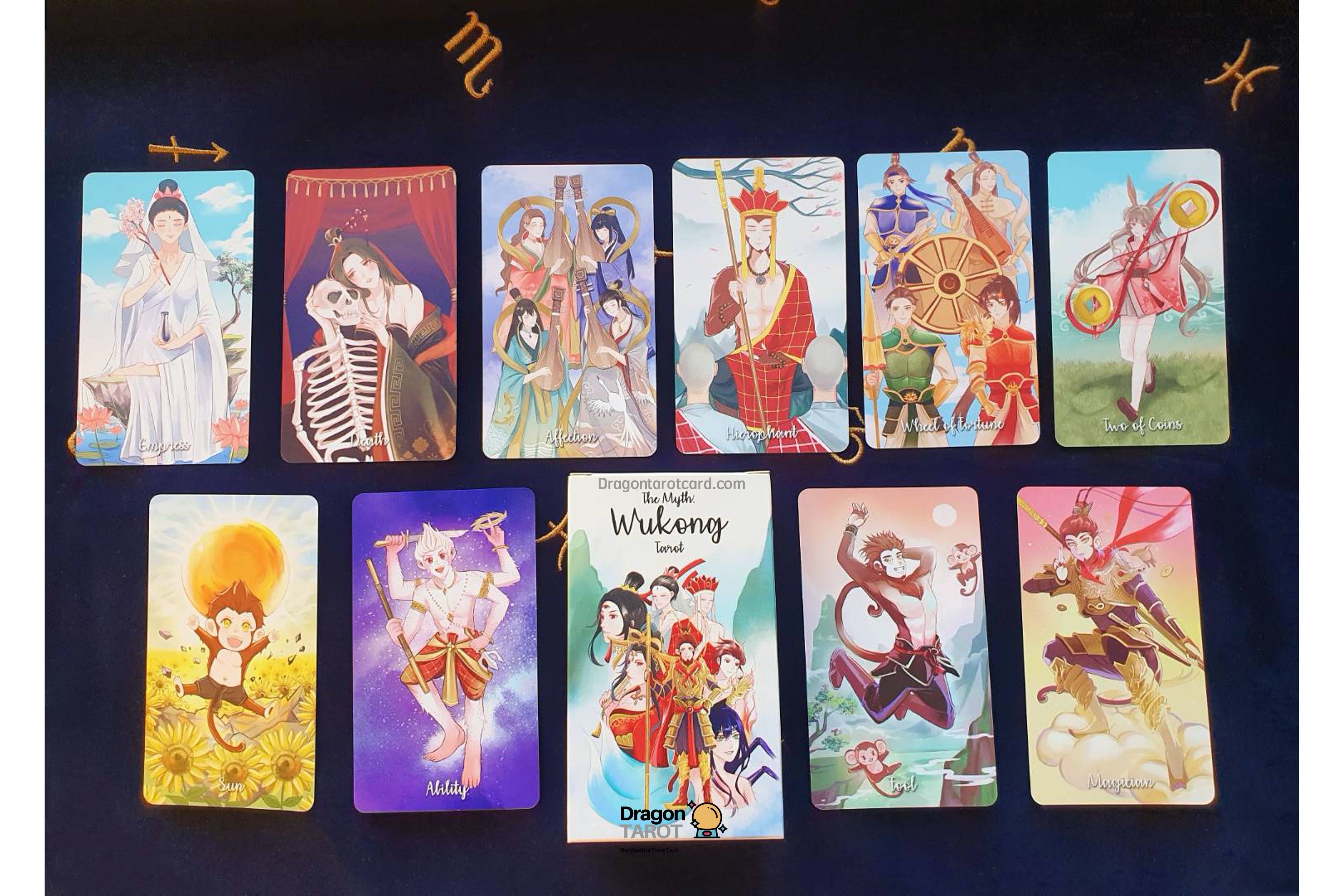 Wukong Tarot ไพ่หงอคง เห้งเจีย ไซอิ๋ว | ไพ่ทาโรต์