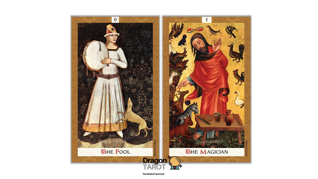 ไพ่ทาโรต์ Golden Tarot ขอบทอง (ของแท้ 100%) สินค้าพร้อมส่ง ไพ่แท้, ร้าน Dragon TAROT