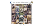 A Dragon Tarot card deck box or card set cover shown on a white background, featuring a collage of illustrated fantasy dragon scenes and Thai text at the top with the Dragon Tarot logo.