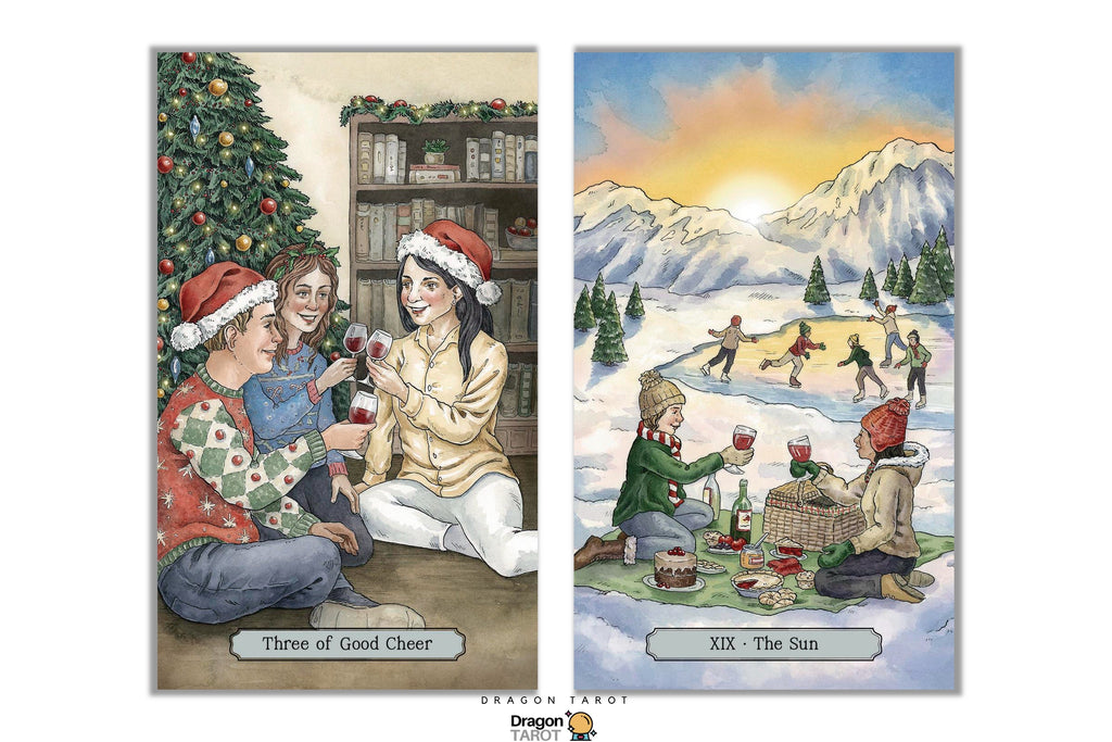 Yuletide Tarot - Small Kit Edition | ไพ่ทาโรต์