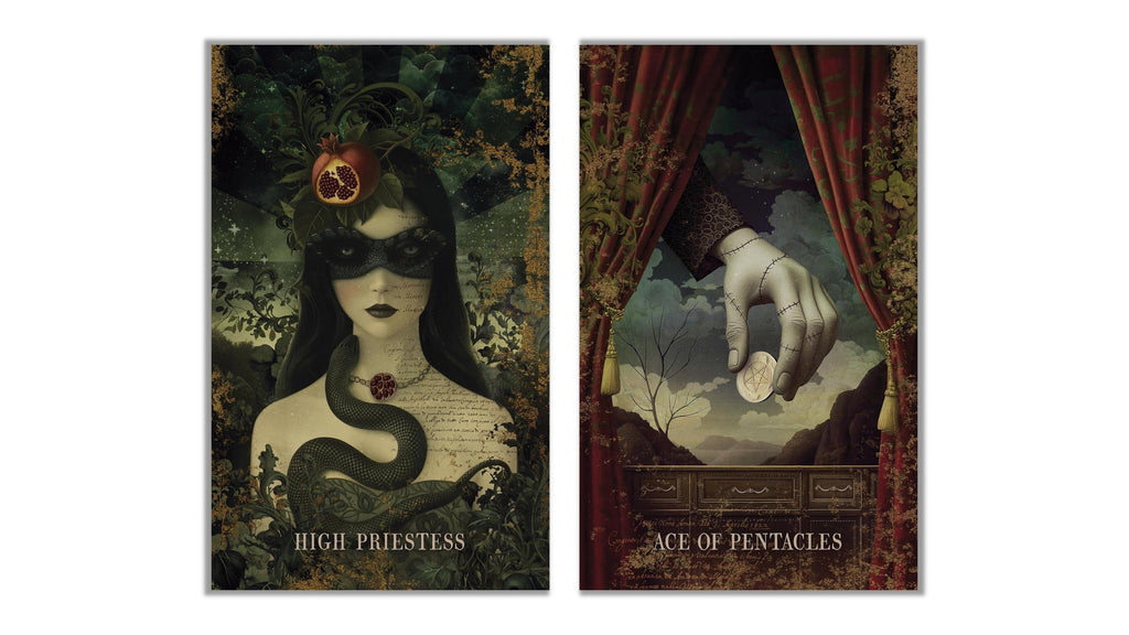 Grim Tales Tarot | ไพ่ทาโรต์ พร้อมหนังสือคู่มือ