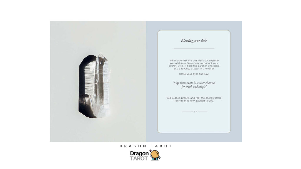 Crystals: The Oracle Deck | ไพ่ออราเคิล ไพ่ขอบทอง