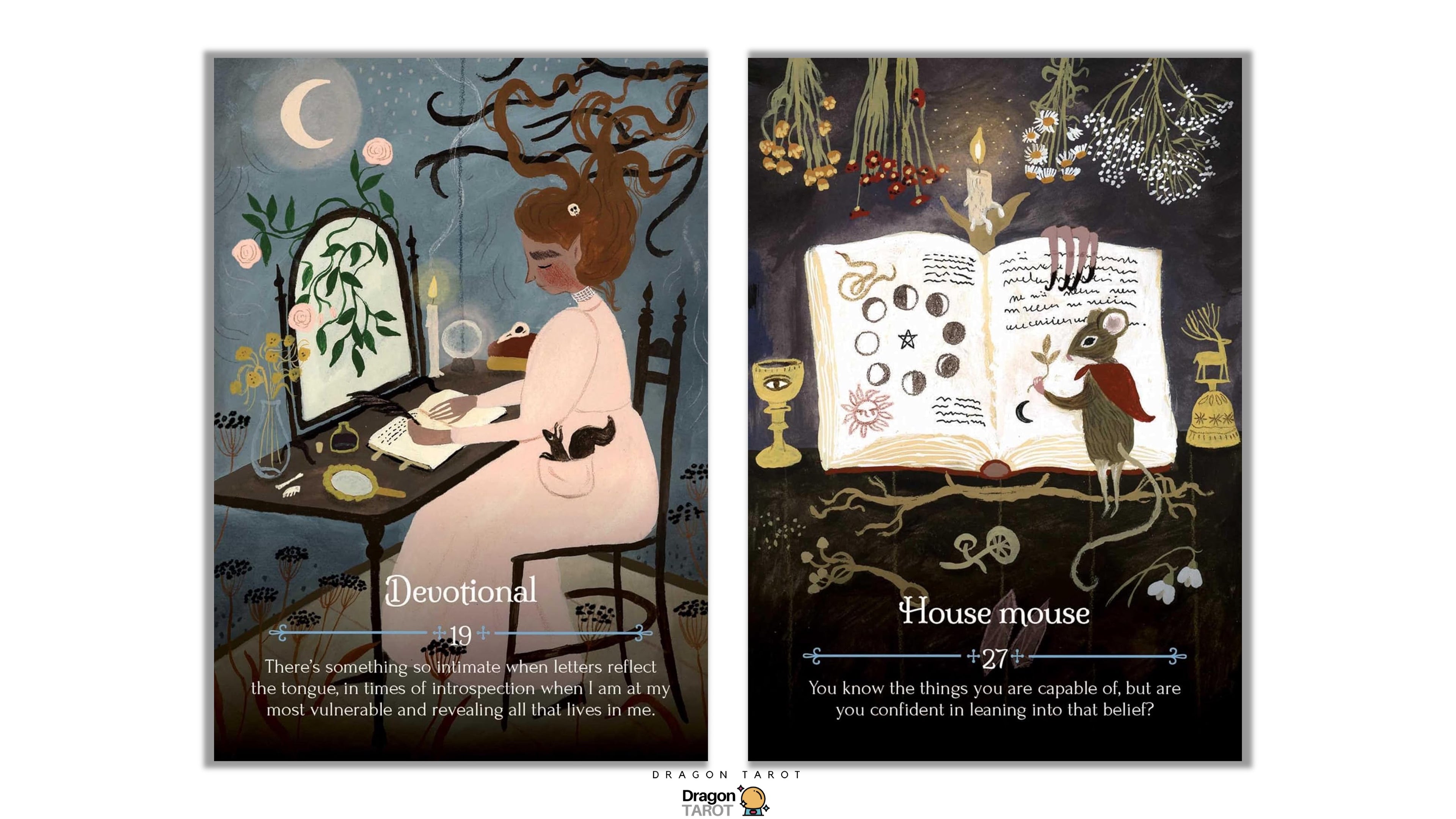 Seasons of the Witch: Imbolc Oracle ไพ่ขอบน้ำเงิน | ไพ่ออราเคิล