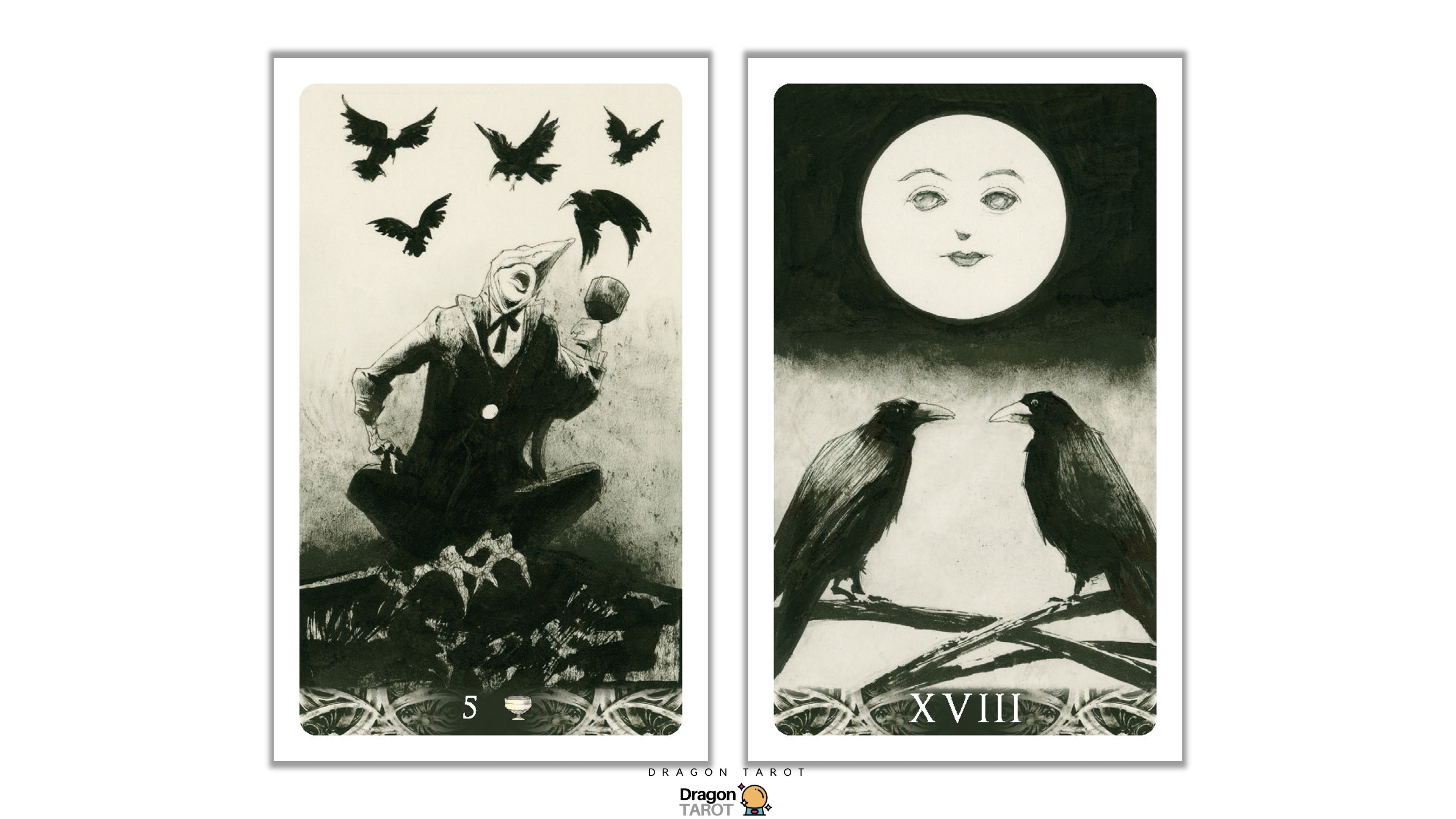 Murder of Crows Tarot Mini | ไพ่ทาโรต์ขนาด Mini