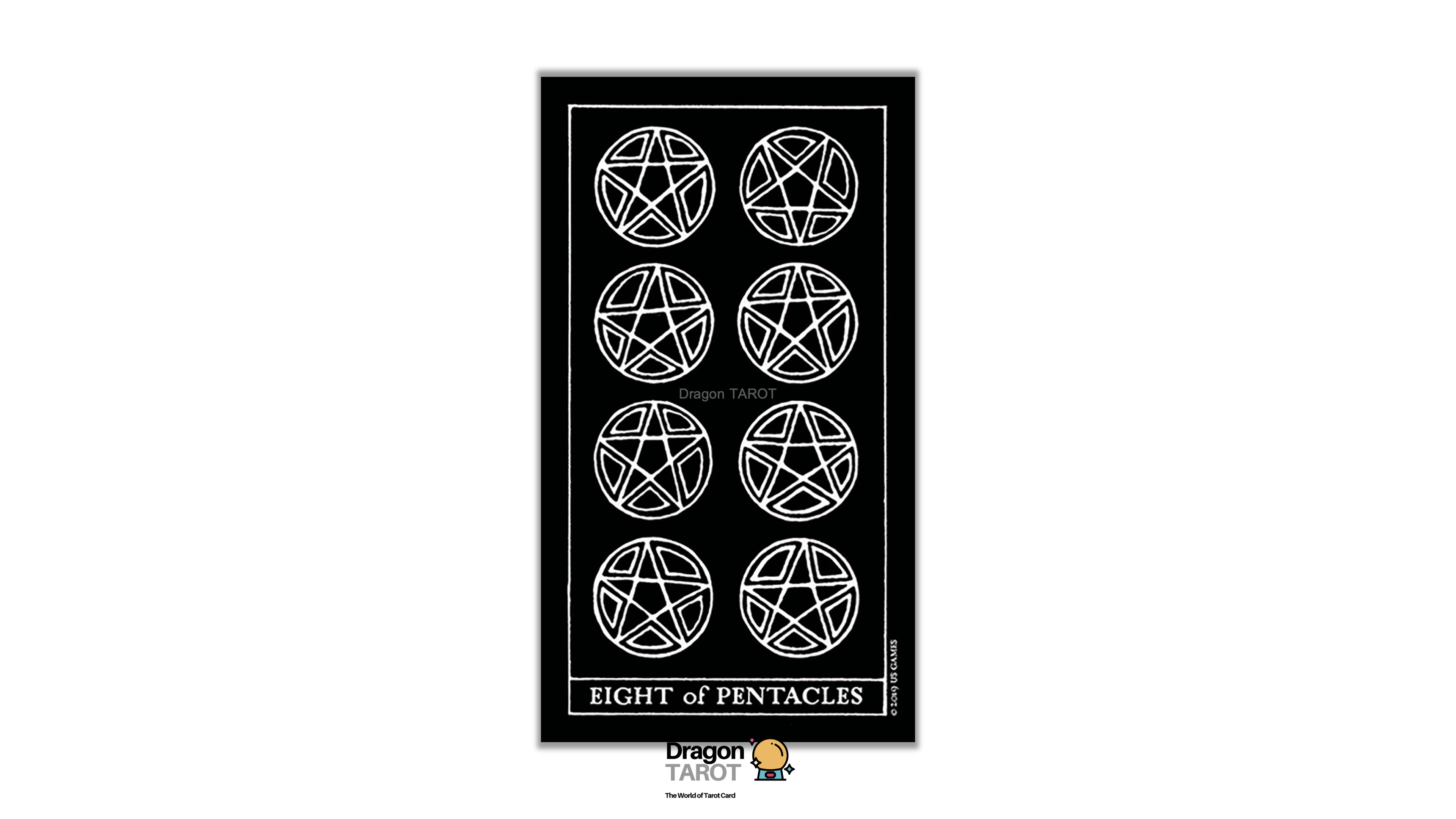 Inversion Tarot in a Tin | ไพ่ทาโรต์ มาร์เซย์ขาวดำขนาดพกพา