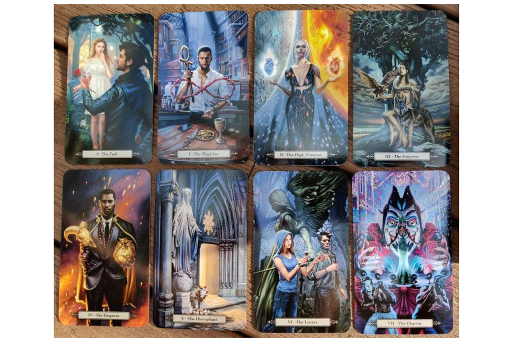 Tarot Of The Vampires | ไพ่ทาโรต์ พร้อมหนังสือคู่มือพิมพ์สี