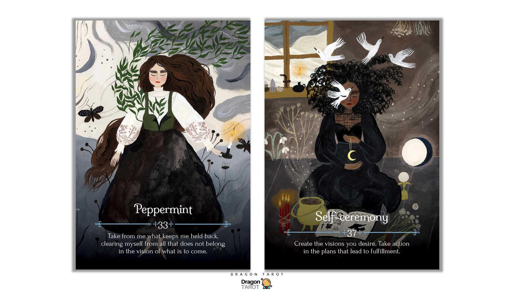 Seasons of the Witch: Imbolc Oracle ไพ่ขอบน้ำเงิน | ไพ่ออราเคิล