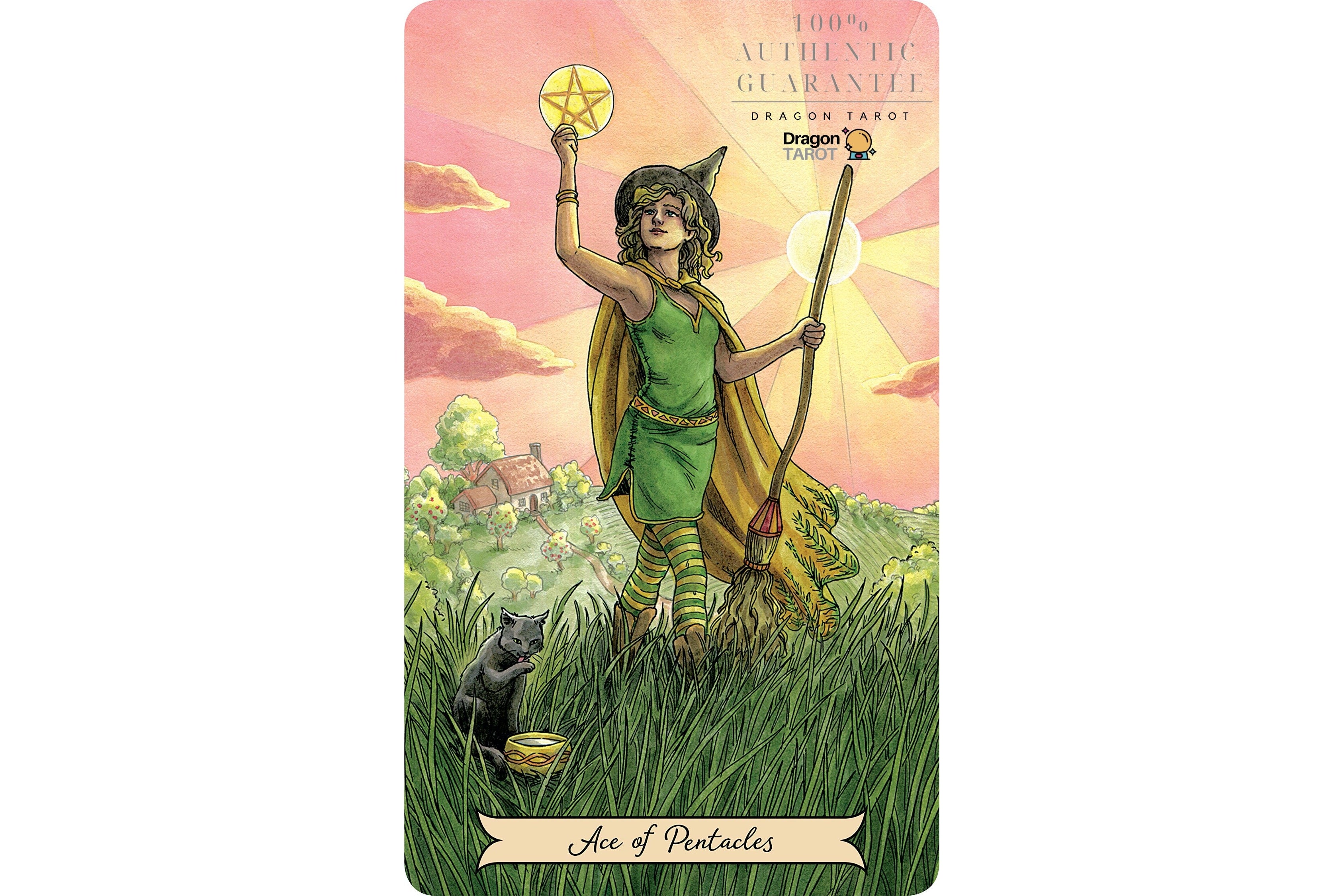 Everyday Witch Tarot | ชุดไพ่ทาโรต์ พร้อมหนังสือคู่มือ พิมพ์ภาพสี