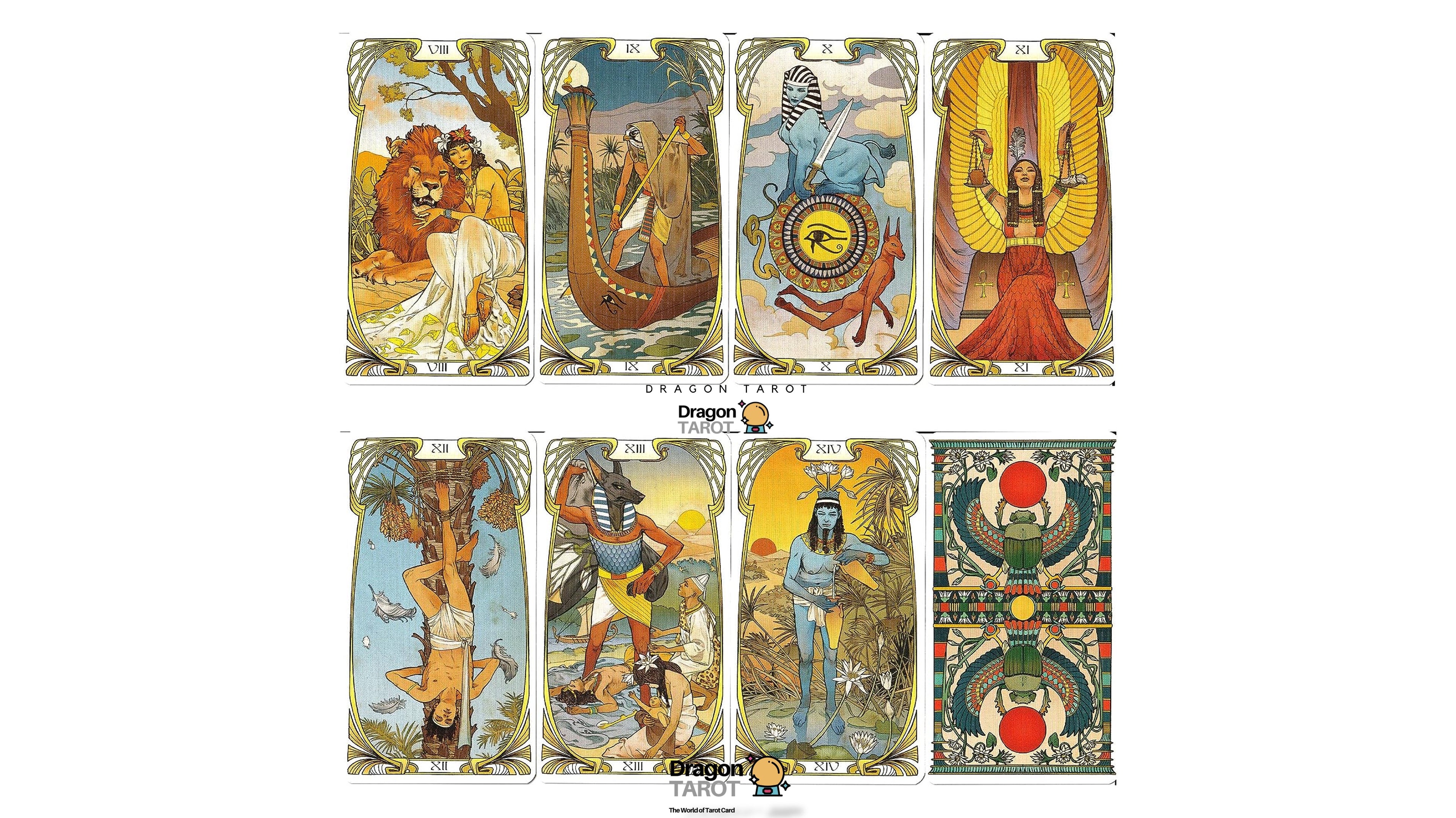 Egyptian Art Nouveau Tarot | ไพ่ทาโรต์