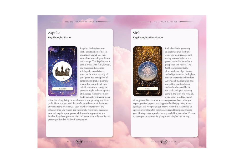 Astrology Oracle | ไพ่ออราเคิลโหราศาสตร์