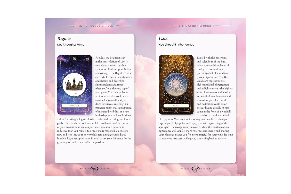 Astrology Oracle | ไพ่ออราเคิลโหราศาสตร์
