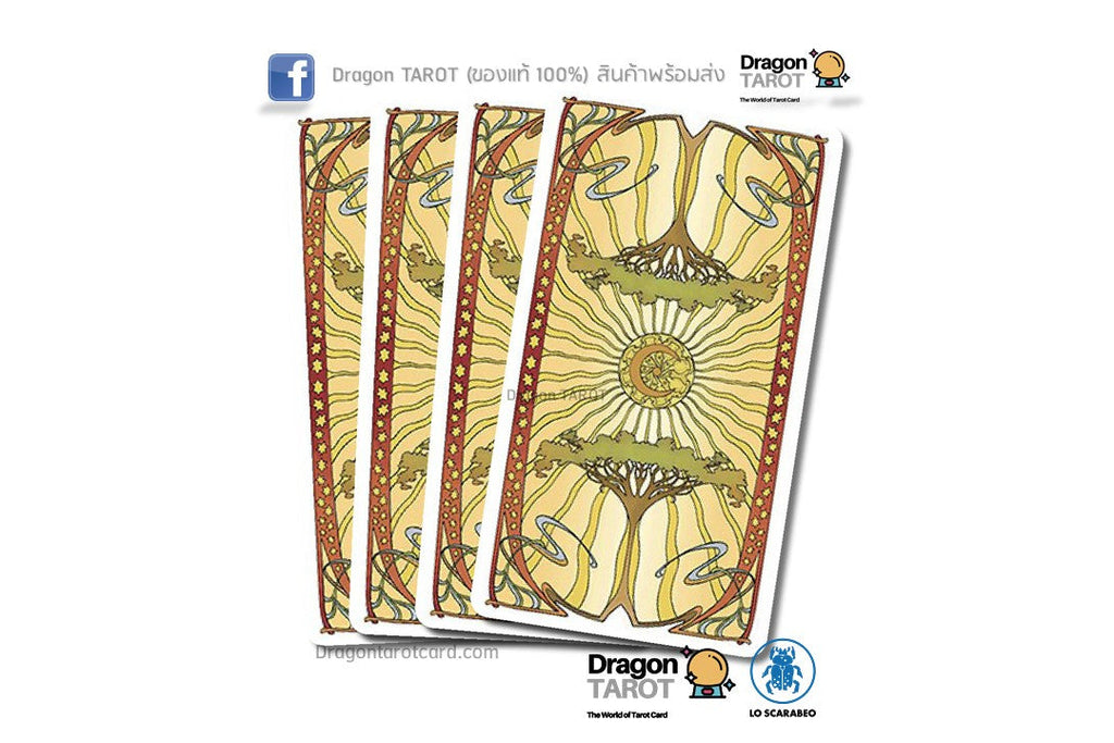 ไพ่ทาโรต์ Golden Art Nouveau Tarot (ของแท้ 100%) สินค้าพร้อมส่ง ร้าน Dragon TAROT