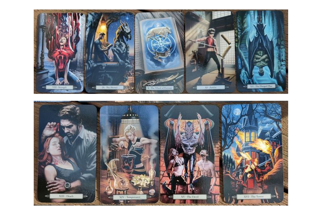 Tarot Of The Vampires | ไพ่ทาโรต์ พร้อมหนังสือคู่มือพิมพ์สี