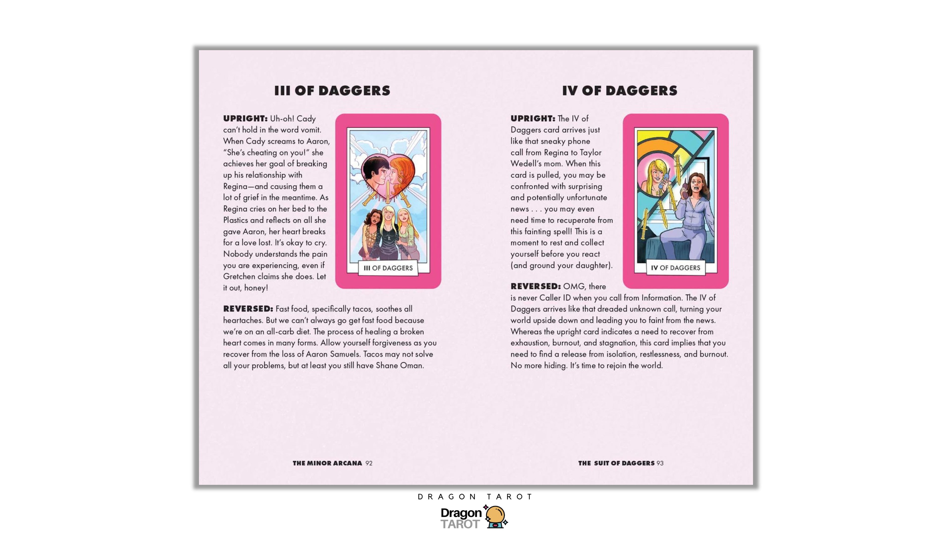 Mean Girls Tarot Deck and Guidebook | ไพ่ทาโรต์