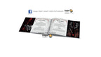 An open Dragon Tarot deck booklet or card guide displayed on a white background, with visible brand logos and text at the top and bottom. The pages show illustrated tarot card artwork and printed text.