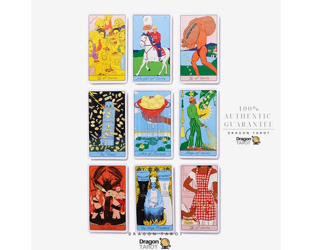 Pasta Tarot: A 78-Card Deck for Delicious Divination | ไพ่ทาโรต์
