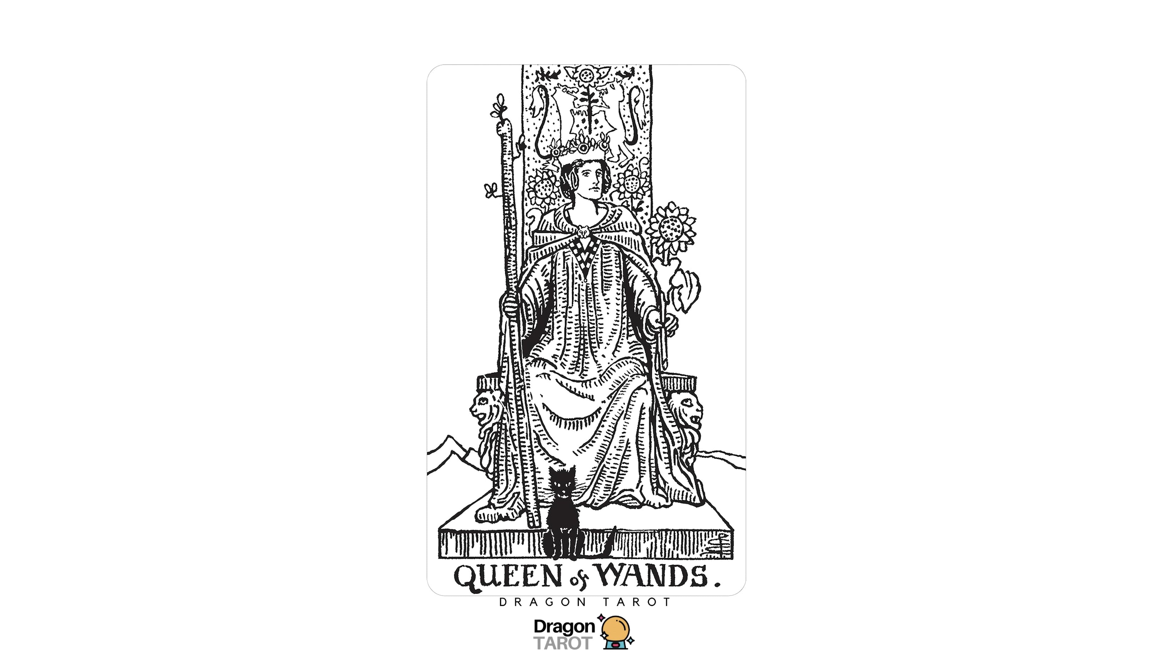 Black &amp; White Rider-Waite® Tarot Deck | ไพ่ทาโรต์