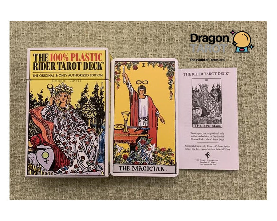 100% Plastic Rider–Waite Tarot | ไพ่ทาโรต์ไรเดอร์เวท พลาสติก