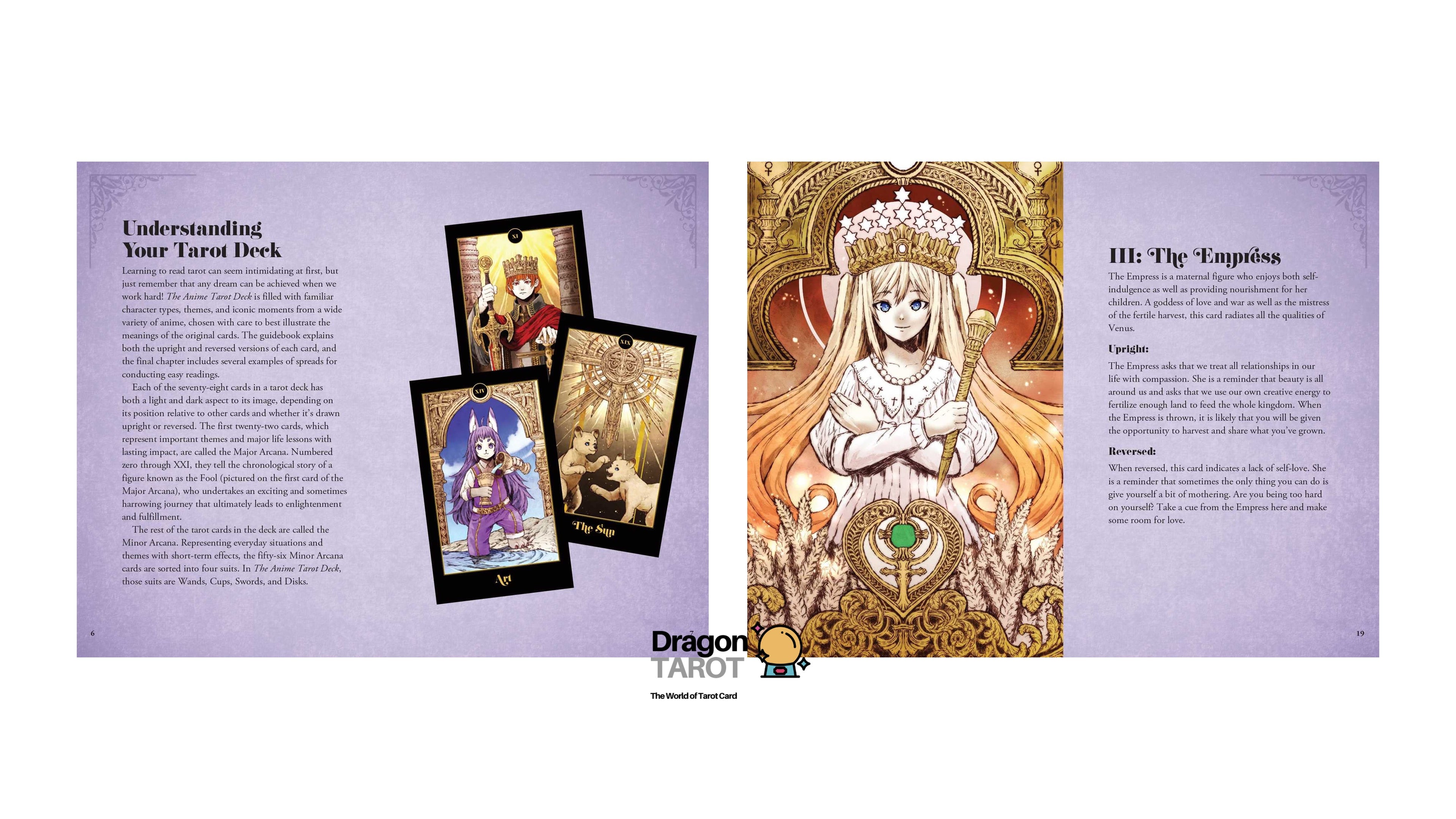 Anime Tarot Deck and Guidebook, The | ไพ่ทาโรต์