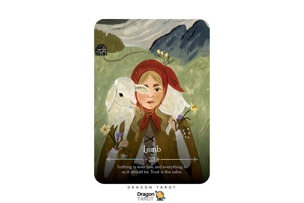 Seasons of the Witch: Ostara Oracle ไพ่ขอบเงิน | ไพ่ออราเคิล