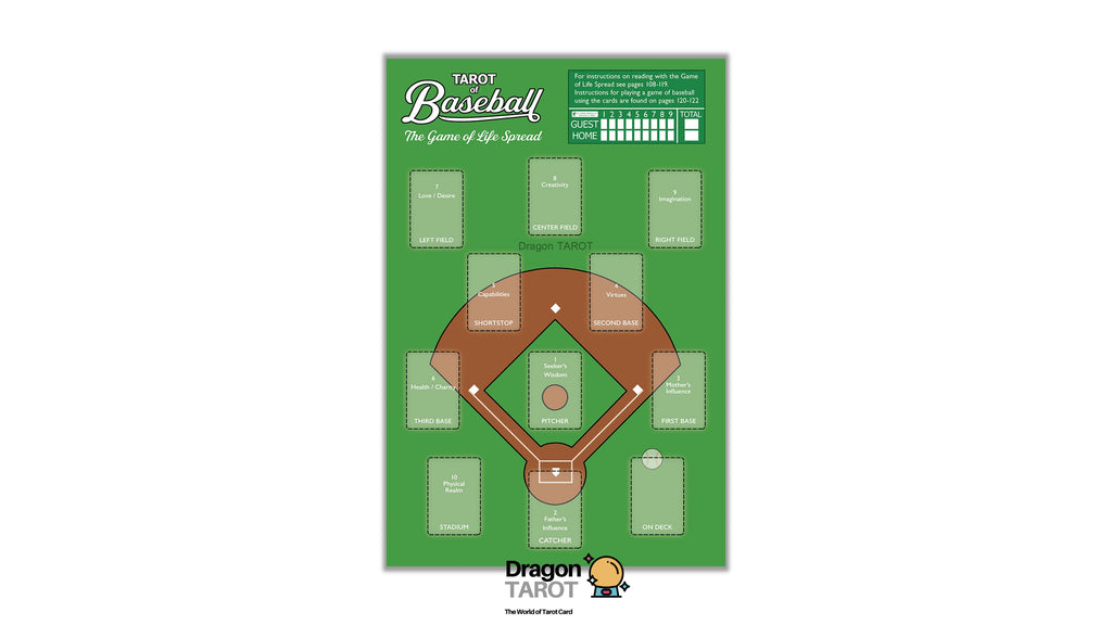 Tarot of Baseball Deck & Book Set | ไพ่ทาโรต์ พร้อมหนังสือคู่มือ