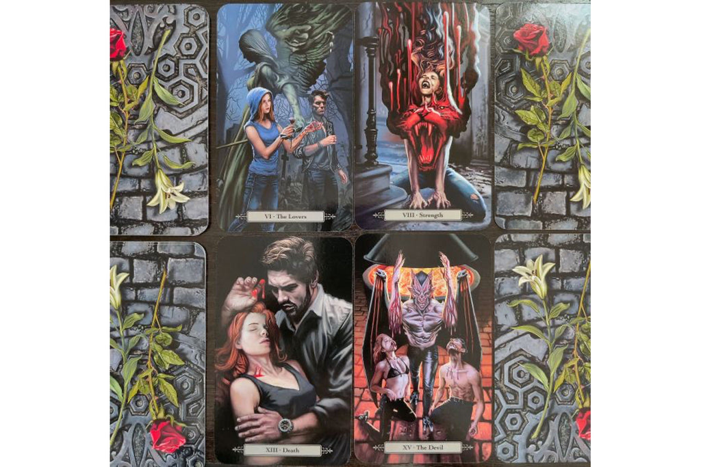 Tarot Of The Vampires | ไพ่ทาโรต์ พร้อมหนังสือคู่มือพิมพ์สี