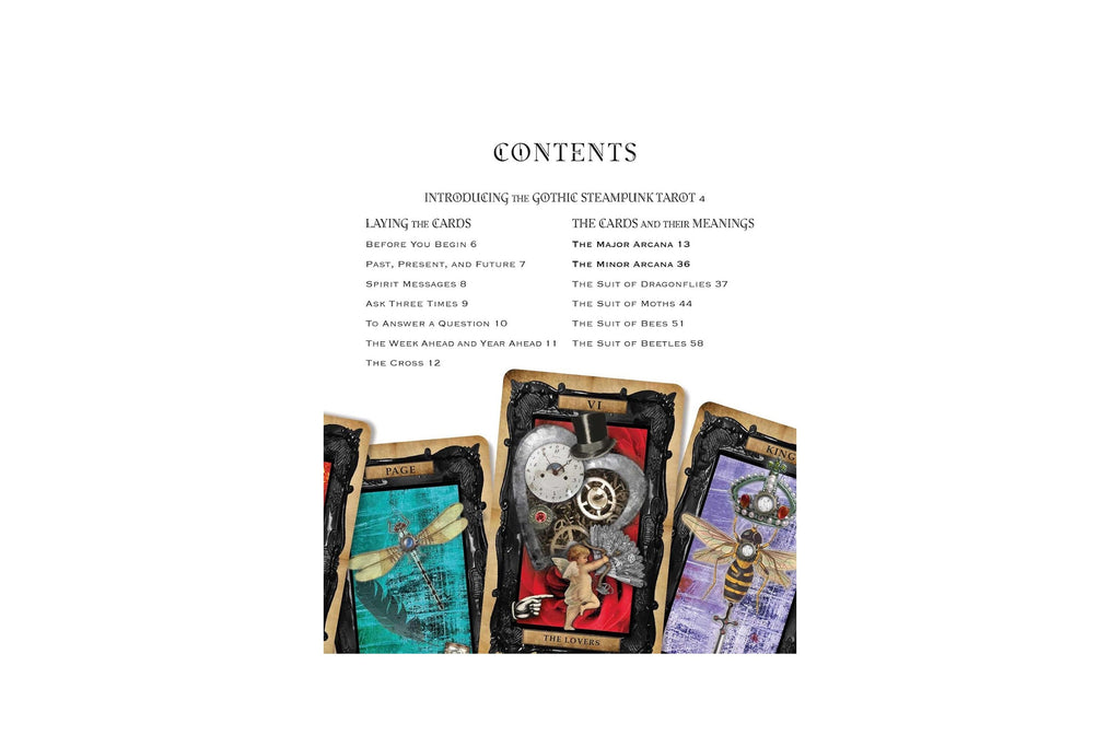 ไพ่ทาโรต์ Gothic Steampunk Tarot, The (ของแท้ 100%) พร้อมคู่มืออังกฤษ 64 หน้า | ร้าน Dragon TAROT