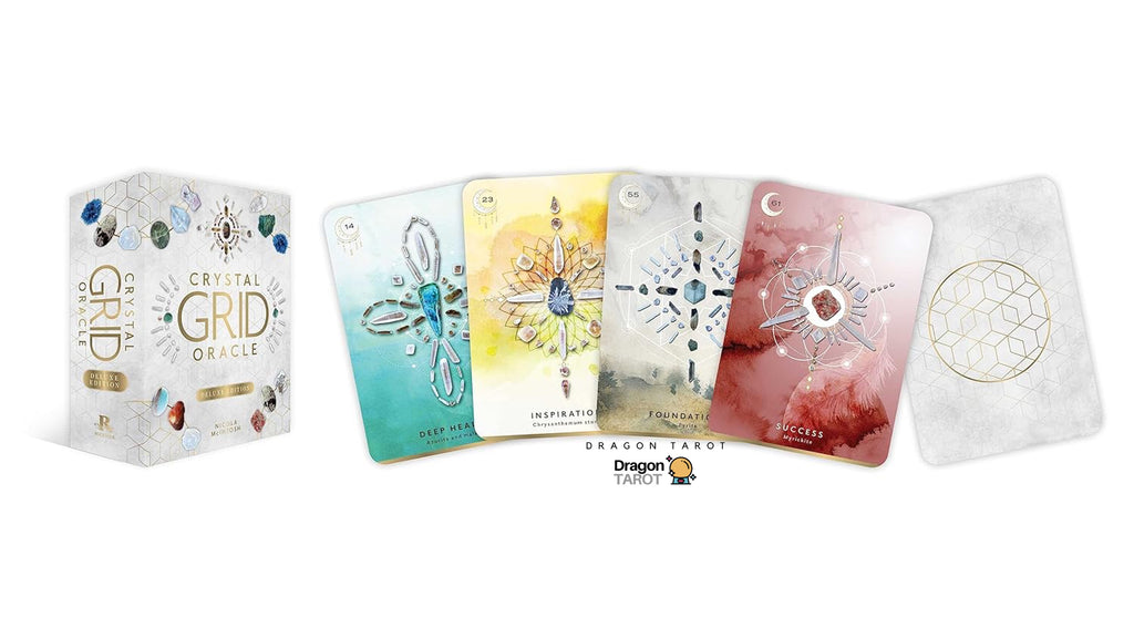 Crystal Grid Oracle – Deluxe Edition | ไพ่ออราเคิล ขอบทอง