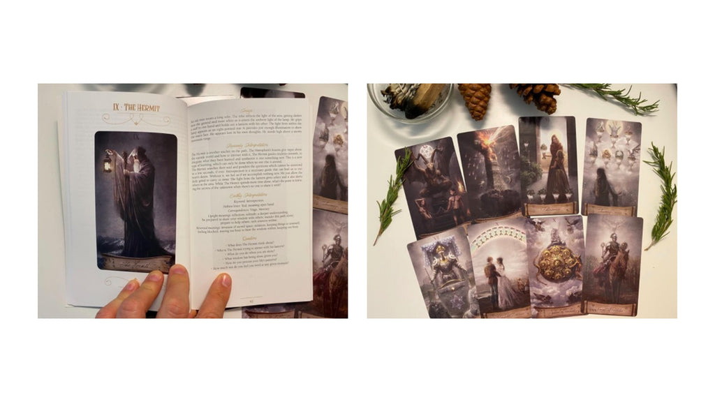 Heaven and Earth Tarot Kit | ไพ่ทาโรต์ พร้อมหนังสือคู่มือ